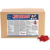ZAPI EXPERT Esca Rodenticida Professionale Supremacy Cereali 10 Kg con Brodifacoum - Miscela ad Alta Attrattività per Derattizzazione Intensiva Topi e Ratti
