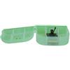 Pil Sistem Trappola a Molla per Topi e Ratti Box Mouse Professionale - Snap Trap Box SX Sicura e Riutilizzabile per Derattizzazione Interni ed Esterni