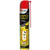 ZAPI GARDEN ZAPICID GIALLO Insetticida Spray Pronto Uso 500ml - Efficace Contro Scarafaggi Formiche Zecche Acari Ragni - Azione Abbattente e Residuale - Con Cannuccia Direzionale