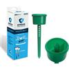 BLUE LINE Ant Bait Station - Dispenser per Esca Formiche - Stazione Anti-Formiche Impermeabile in Polipropilene - Ricaricabile e Resistente - Giardino, Terrazza e Aree Esterne
