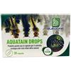BLUE LINE AQUATAIN DROPS Larvicida Antizanzare 30 Capsule - Controllo Ecologico Larve Zanzara fino a 4 Settimane - Pastiglie per Tombini, Sottovasi e Acque Stagnanti