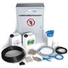 EURO COOLING Kit Mister Mosquito Smart Plus 40 Ugelli - 2 prodotti - Impianto Nebulizzazione Antizanzare - Sistema Professionale Automatico con app, con Doppio Principio Attivo