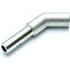 EURO COOLING Adattatore 45° per Ugello 1/4 x 10/24 - Raccordo Angolare per Impianto di Nebulizzazione - Supporto Ugello Sistema Antizanzare
