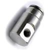 EURO COOLING Portaugello Fine Linea raccordo a L 90° 1/4 x 10/24 - Innesto Rapido per Impianto di Nebulizzazione Antizanzare