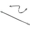 EURO COOLING Prolunga 10 cm per Ugello Nebulizzatore Flessibile in Ottone Nichelato Attacco 10/24 per Impianti Anti Zanzare