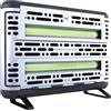 Pil Sistem EDGE 30W Lampada UV a Piastra Collante HACCP in Acciaio Inox - Trappola Professionale Insetti Volanti Copertura 120 m² - Lampada UV Antimosche per Industria Alimentare