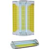 BLUE LINE Lampada UV Cattura Insetti FTP 30 Fly Trap Professional 30W in Acciaio Inox - Trappola a Piastra Collante per Industria Alimentare Sistema HACCP - Copertura 80 m²