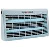 Pil Sistem PLUSLIGHT 30W Lampada UV a Piastra Collante HACCP Bianca - Trappola Insetti Volanti Professionale Copertura 80 m² - Lampada UV per Ristoranti Industrie Alimentari e Cucine
