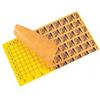 BLUE LINE Piastre Collanti Gialle Plastificate per Lampade UV IP65 FTC 40 / FTC 80 - Ricambio Flytrap Commercial Pannelli Collanti Antinsetti HACCP 36,5 x 60 cm - Confezione 6 Pezzi