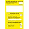 ZAPI EXPERT CARTELLINO SEGNALAZIONE ADESIVO HACCP PER MONITORAGGIO INFESTANTI - Etichetta Postazione Derattizzazione e Controllo Insetti Professionale