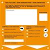 ZAPI EXPERT CARTELLINO SEGNALAZIONE HACCP IN PVC PER MONITORAGGIO INFESTANTI - Segnale Postazione Derattizzazione e Controllo Insetti Professionale