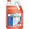 INTERCHEM EXPERT CLEAN FRUIT 5 KG / Detergente Manutentore Pavimenti / Profumazione Frutti Rossi / Universale Concentrato / Senza Risciacquo / Non Intacca Cere / Intensamente Profumato / Fragranza Fruttata