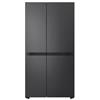 LG RICONDIZIONATO - GRADO B - 24 MESI DI GARANZIA - LG Frigorifero Side-by-Side gsbc40eppe (C) | Classe E, 664L | Porte piatte, Linear Cooling, Smart Diagnosis | Essence Matte Black
