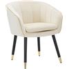 Mauro Ferretti POLTRONA PARIS CREMA/GOLD