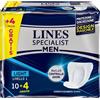 FATER SpA Lines Specialist Men Livello 1 Assorbenti Maschili, 14 pezzi