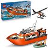 Lego 60504 5702018056943 LEGO City motoscafo di salvataggio della guardia costiera co