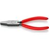 KNIPEX Pinza per meccanica a becchi piatti diritti rivestiti in resina sintetica 140 mm, 20 01 140