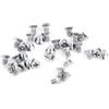 Hilitand Viti a macchina M3 da 100 pezzi / borsa, testa piatta a testa svasata(5mm)