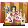 Banpresto One Piece Worldwide Collectible Figure Special Boa Hancock & Salome 6 Cm Taglia Unica
