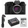 Fujifilm X-T50 Nero Holiday Kit | ✅Garanzia di 5 anni