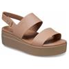 ARTCRAFTS INTERNATIONAL SpA CROCS Crocs Brooklyn Low Wedge Latte/Mushroom Mis 34/35