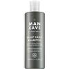 ManCave Shampoo Cura del Cuoio Capelluto per Uomo 350ml - Bloccante DHT - Saw Palmetto, Pantenolo e Betaina - Senza Solfati, Naturale, Vegano, Senza Crudeltà