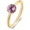 Brosway Anello Donna in Acciaio e Cristalli | Collezione Symphonia - BYM186C