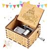 sinzau Carillon Legno, Carillon Legno Manovella, Regalo Compleanno Adulti