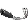 LXNBVC8ZS Silenziatore Scarico Tubo Marmitta Di Scarico Completa Per Moto Per Trident Per Tiger 660, Sport, 2021, 2022, 2023. Tubo