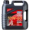 LIQUI MOLY Olio motore Motorbike 4T Synth 10W-60 Olio sintetico 100% 4 L Compatibilità con MOTO GUZZI MC STELVIO, KTM MOTORCYCLES EXC