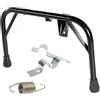Generico Cavalletto Centrale Rinforzato Nero Per Piaggio Vespa PX 125 150 200 + Scarpette