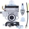 Adefol Kit carburatore 32 cc 34 cc per TL26 TU26, ADEFOL 11 mm carburatore con candela di accensione per tagliasiepi, decespugliatore, motosega carburatore motore tosaerba parti di ricambio