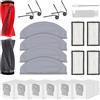VIEWALL Saros 20 Sonic Accessori per aspirapolvere Roborock Saros 20 Sonic, 1 Spazzola Principale, 4 filtri HEPA, 6 Sacchetti per Polvere, 4 spazzole Laterali, 1 Pennello, 22 Pezzi di Ricambio