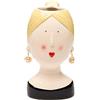Baroni Home Vaso Bambina Linea Biondo Coco 13x13x25cm