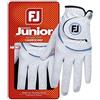 FootJoy Guanto da golf per bambini, mano sinistra (per golfisti destrorsi), bianco/cobalto, S