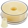 thermohauser Set di tagliapasta (nylon), rotondo e liscio, bianco, diametro 2,0-10,0 cm, 9 pezzi, in plastica