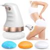 Leikurvo Massaggiatore elettrico anticellulite con 3 colori, testa in tessuto intercambiabile per pancia, gambe, massaggio cellulite, lipedema, massaggiatore per pelle, sollevamento