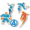 Crocs Marvel Fantastic 4 - Confezione da 5 ciondoli per scarpe, unisex, multicolore, taglia unica, Multicolore, Taglia unica
