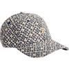 Tommy Hilfiger TH Monogram cap Aw0aw18916, Coperchio Donna, Blue (Space Blue), Taglia Unica