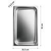 Teglia Inox GN 1/1 - Teglia Inox Gn 1/1 Altezza 65 mm