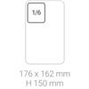 Bacinella Inox GN 1/6 H 150 mm