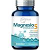 Zentrum90 Zentrum Premium Magnesio 5 | 5 Sali di Magnesio: Malato, Bisglicinato, Citrato, Carbonato e Ossido | Supporto Muscolare, Affaticamento, Crampi ed Equilibrio Elettrolitico | Ynsadiet | 120 Compresse