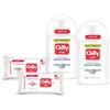 Chilly, Kit Routine con Detergente Intimo Ciclo e Salviette Igiene Intima - Detergente per L'Igiene Intima con Formula Purificante - Salviettine Ideali per Uso Quotidiano - pH 3.5 - 4 Pezzi
