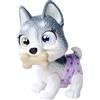 Simba, Pamper Petz Husky, 105950135, con pannolino con funzione color change, zampa magica e tre sorprese, 15 cm, a partire dai 3 anni