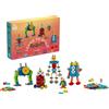 PLUS PLUS - 250 mattoni da costruzione - Il mondo dei robot - gioco di costruzione per bambini dai 3 anni - Gioco educativo per ragazze e ragazzi - PP3963