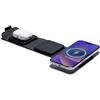 mophie Stazione di ricarica wireless wireless magnetica 3 in 1 da viaggio, più dispositivi, compatibile con Apple iPhone, Google, dispositivi Samsung, AirPods, caricatore per orologio BYO (caricatore