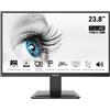 MSI Pro MP243X Dis 24 Monitor IPS FHD 100 Hz