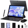 10 Pollici Android 15 Tablet in Offerta Octa-Core 2.0 Ghz, 5Gwifi 6, 36GB RAM+25