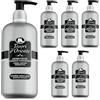 Tesori d'Oriente TESORI DORIENTE Sapone crema muschio bianco, 6 x 300 ml, sapone liquido, sapone per le mani, sapone liquido aromatico, sapone per la cura, rituali benessere per corpo e sensi