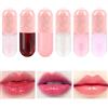AOOWU Olio Labbra, 6 Pcs Lucidalabbra Trasparente Balsamo Idratante a Lunga Durata, Gloss Labbra Olio Labbra per Labbra Secche e Screpolate, Idratante Lucidalabbra Lip Gloss